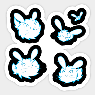 Fuzzball Cat Fairies Sticker